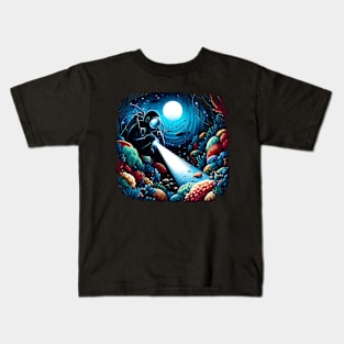 Mystical Night Dives Trip - Scuba Diving Kids T-Shirt